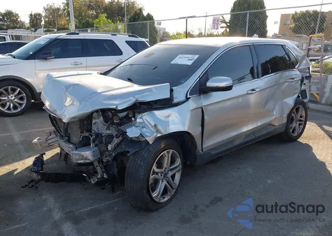 2017 Ford Edge Titanium z USA, uszkodzony, nr VIN 2FMPK4K98HBB59382